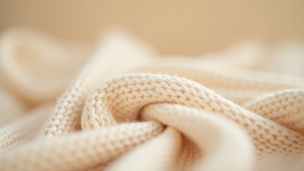 Close-up of natural cotton fabric texture showing tight weave and subtle colour depth